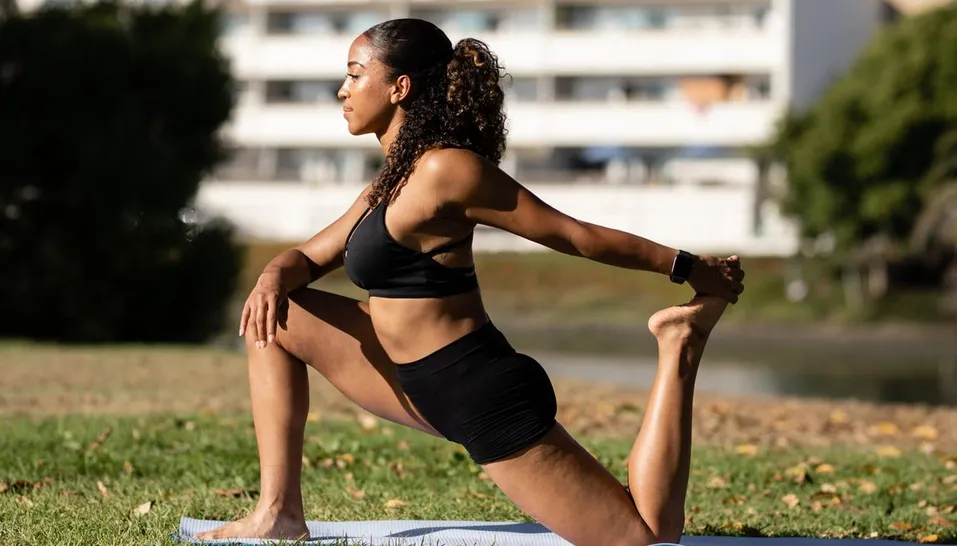 Yoga strength training muscles